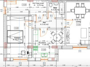 Apartament 2 camere decomandat