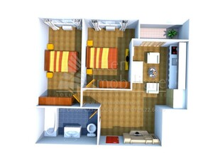 Apartament mobilat si utilat complet - Centrala pe gaze