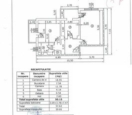 inchiriere 2 camere Floreasca-Barbu Vacarescu / 102 The Address,