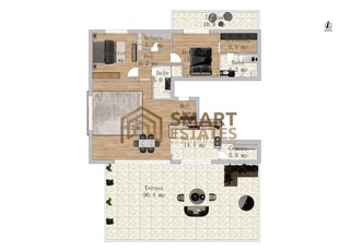 Apartament 2 camere+ parcare Grand Arena Berceni S32