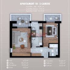 Metrou Berceni - 2 Camere - Decomandat - Spatios