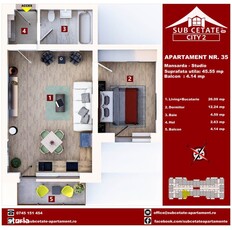 Metrou Berceni - 2 Camere - Decomandat - Spatios