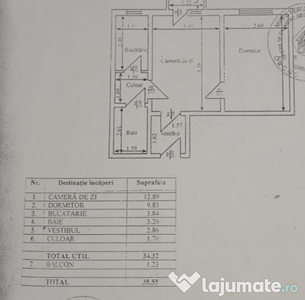 Apartament 2 camere,proprietar,sos.Oltenitei,3 min.Metrou Brancoveanu