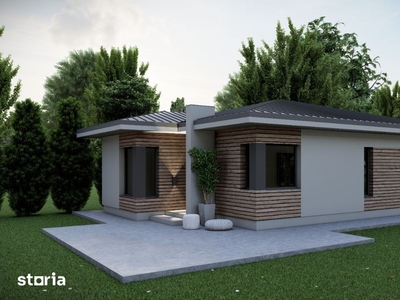 Casa SINGLE | Strada ASFALTATA | Proiect NOU