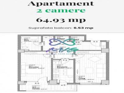 Apartament 2 camere, decomandat, Tatarasi, plata cash integral