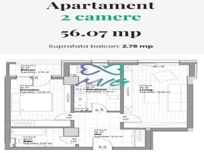 Apartament 2 camere, decomandat, Tatarasi, plata cash integral