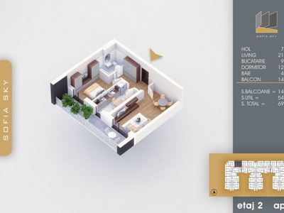 2 CAMERE DECOMANDAT: METROU TECLU 8 MINUTE