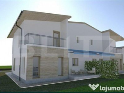 Casa tip duplex finisata, 132 mp utili, 250 mp teren, zona C