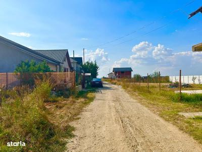 Teren construibil de vanzare - zona de case - comuna Berceni Ilfov
