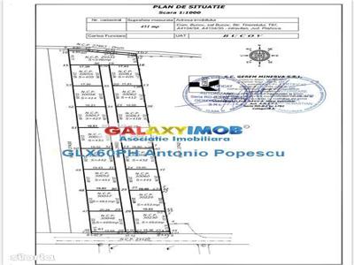 Vanzare teren intravilan, in Bucov, zona de vile nou construite