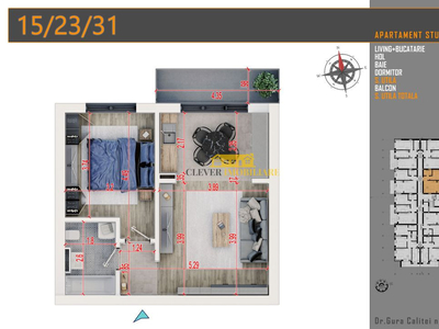 Apartament Ideal Investitie 2 camere Th. Pallady Sector 3