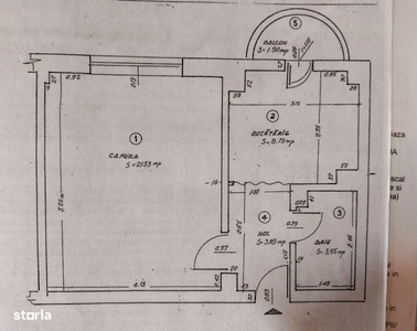 Garsoniera renovata locuit sau birou, firma Piata Alba Iulia