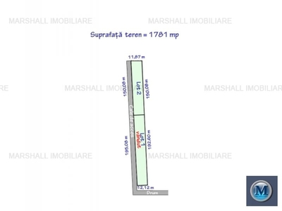 Teren extravilan de vanzare in Paulesti, 1781 mp