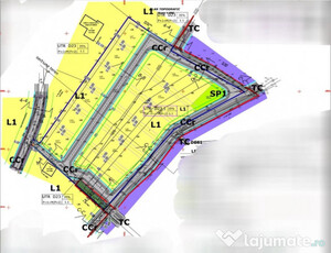 Loturi de teren intravilan curti constructii 500mp si 1200mp