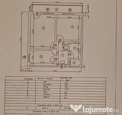 NORD Cameliei, cub , 2 cam,balc.6m, decomandat 4/4 la 37900