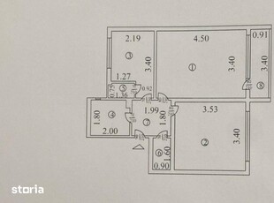 Apartament 2 camere, de vanzare,Prelungirea Ghence-Dr Taberei