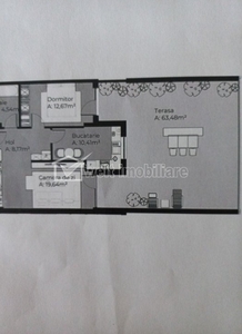 Apartament 2 camere, bloc nou cu terasa, Iulius Mall