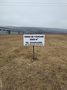 Teren cu autorizatie constructie in zona industriala in Mihai Viteazu