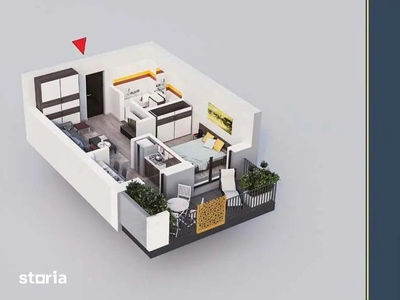 Apartament cu 2 camere, Modern, situat in cartierul Gheorgheni!