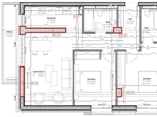 Apartament 3 camere decomandat - Nicolina