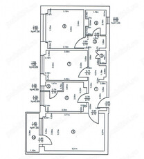 Apartament 3 camere decomandat - etaj 4 - Morarilor