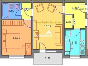 Apartament de 2 camere Titan Horbotei Parc Metrou