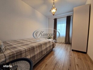 Apartament 3 camere, 50mp, balcon, curte, zona Tineretului, Floresti