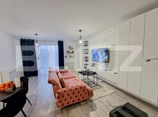 Exclusiv ! Apartament modern, 3 camere, 2 bai, garaj, zona centrala Floresti !