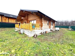 Cabana 90 mp, 850 teren, intabulata, Padure Ciurbesti