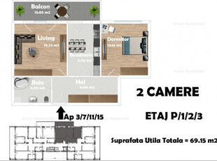 Comision 0! - Aparatament 2 camere lux Decebal / Rond Alba Iulia