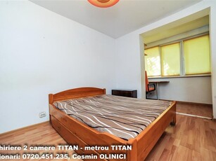 Inchiriere apartament 2 camere Titan, metrou, 2 camere, parter