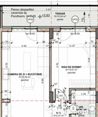 PROIECT NOU, apartament 2 camere finisat, 44 mp utili, zona