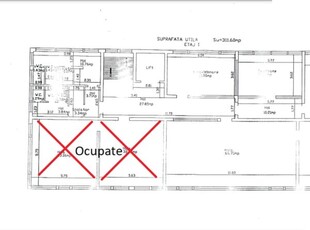 Spatiu birou de inchiriat Centru ULTRACENTRAL - la 5 minute de Palas Mall 246mp , Cod 156936