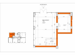 Spatiu comercial 56 mp, zona Lipovei