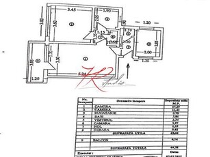 Vanzare apartament 2 camere Ferdinand mobilat ?i utilat