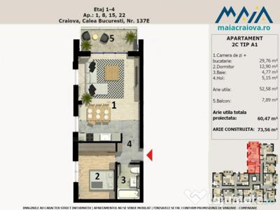 Apartament Nou Craiova | Incalzire in pardoseala | Calea Buc