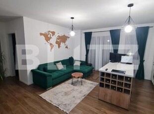 Apartament cu gradina, incalzire in pardoseala, parcare, zona Somesului