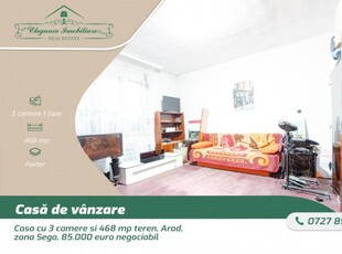 Casa de vanzare, in zona Sega, Arad, Pret: 85.000 Negociabil