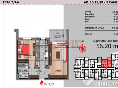 Apartament 2 camere Berceni - bloc nou - 2 lifturi