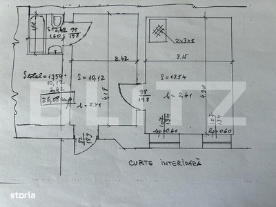 Apartament cu o camera, 26mp, Central. Investitie sigura