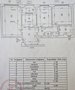 Pantelimon Vergului, 3 camere decomandat, 71 mp, etaj 7/10, bloc reabilitat