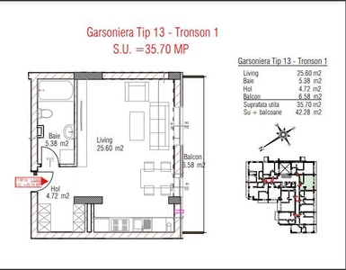 Garsoniera Cu incalzire in Pardoseala in zona Metalurgiei