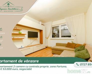 Apartament 2 camere cu centrala proprie