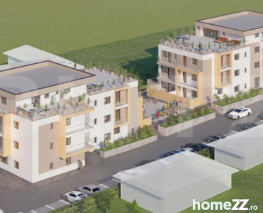 Apartament 3 camere - curte proprie