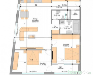 Apartament 3 camere