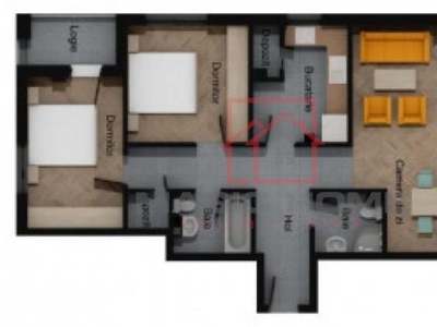Apartament cu 3 camere de vanzare, Floresti
