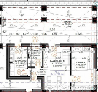 Apartamente de 2 camere, 47.98mp, Iris