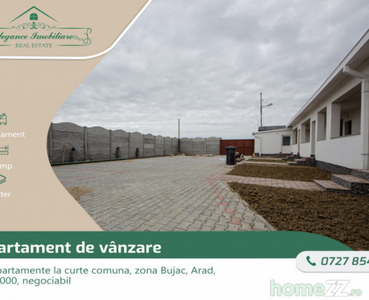 Apartamente noi la curte comuna Zona Bujac