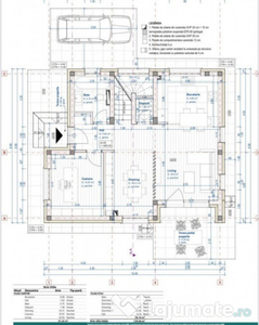 Casa individuala, 120 mp, 550 mp teren, Gilau