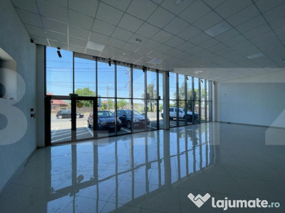 Showroom elegant cu vizibilitate , 590 mp, zona Aeroport